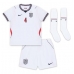 Maglie da calcio Inghilterra Declan Rice #4 Prima Maglia Bambino Mondiali 2026  Manica Corta + Pantaloni corti)